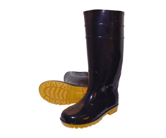28.0cm 安全長靴(耐油底･黒) EA998RB-280