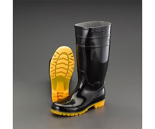 26.5cm 安全長靴(耐油底･黒) EA998RB-265