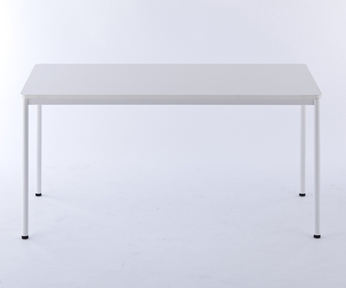 61-9060-51 RFシンプルテーブル W1400×D700 ホワイト RFSPT-1470WH 【AXEL】 アズワン