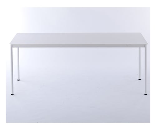 61-9060-54 RFシンプルテーブル W1800×D700 ホワイト RFSPT-1870WH
