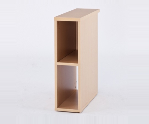 ノルム 木製デスク 隙間収納 W200 ナチュラル