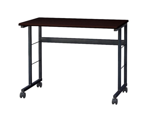 取扱を終了した商品です］キャスターデスク 900×600mm ダーク木目 HEC