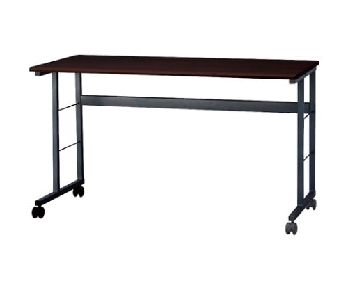 取扱を終了した商品です］キャスターデスク 900×600mm ダーク木目 HEC
