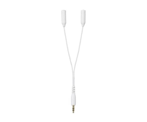 2分配オーディオコード白