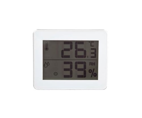 61-9092-21 デジタル温湿度計 ホワイト DO01WH