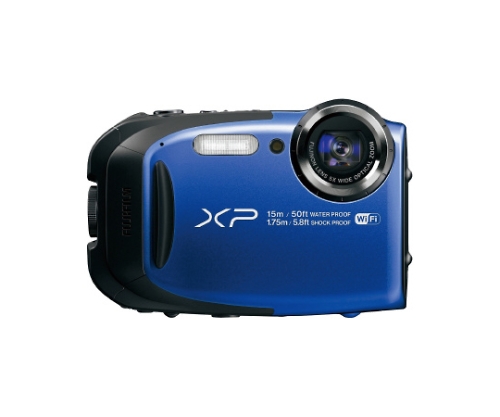 61-9097-50取扱停止フジ デジタルカメラ XP80ブルー 1640万画素 光学5倍ズームFX-XP80-BL