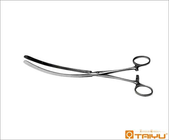 ドアイヤン腸鉗子 反 ネジ止 全長24cm