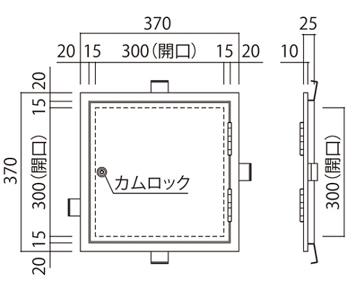 61 9259 65 メーター点検口 カムロック錠 吊元 右 Sk Spw 30 Axel アズワン