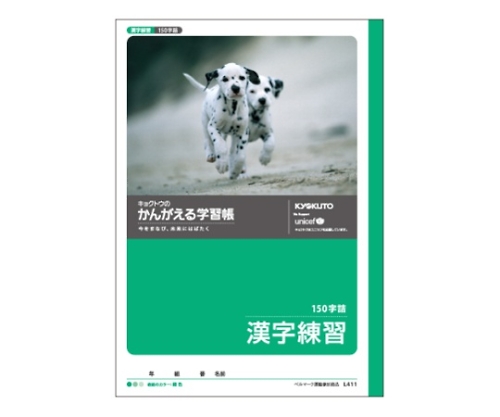 学習ノート 漢字練習 B5（150字 15×10） L411