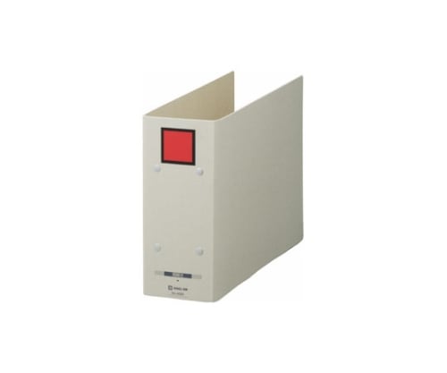 A4ヨコ型保存ファイル ドッチ式 赤