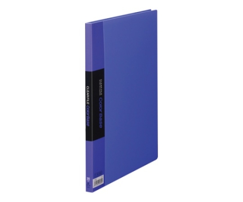 クリアーファイル・カラーベース ポケット溶着式 藤