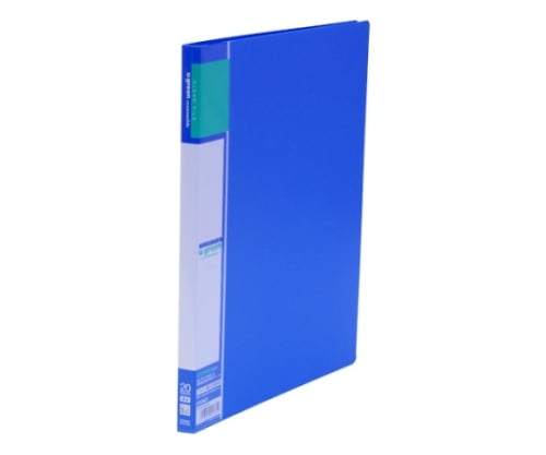 u green クリヤーファイルA4 青