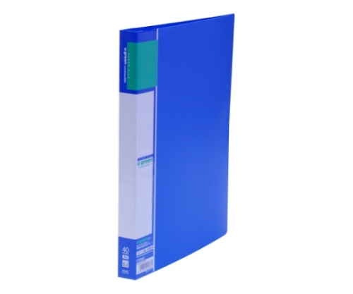 u green クリヤーファイルA4 青