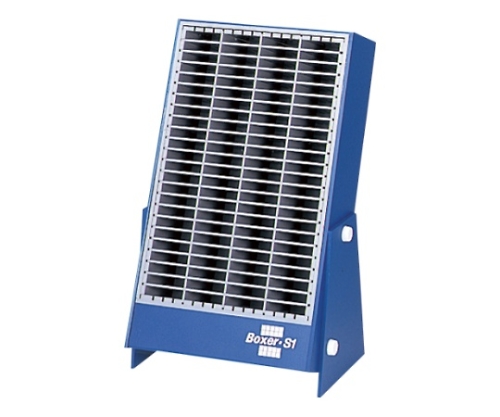 取扱を終了した商品です Boxer 印鑑収納box 96本収納 青 Bx S1 61 9314 07 Axel アズワン