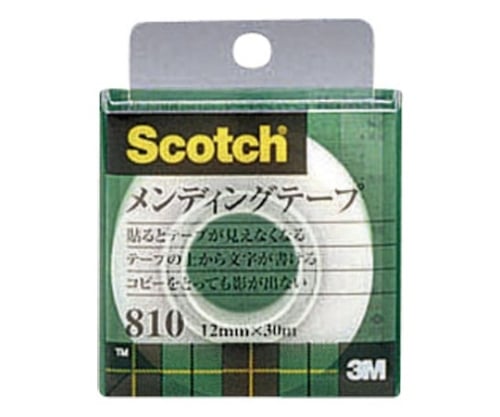 スコッチ（R）メンディングテープ クリアケース入 幅12mm 810-1-12C