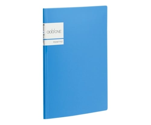 アドワン ポケットファイル ブルー