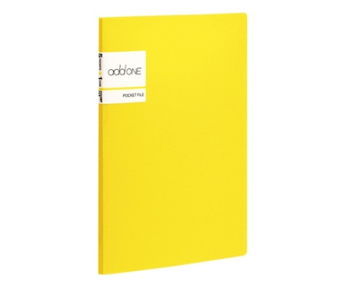 アドワン ポケットファイル イエロー