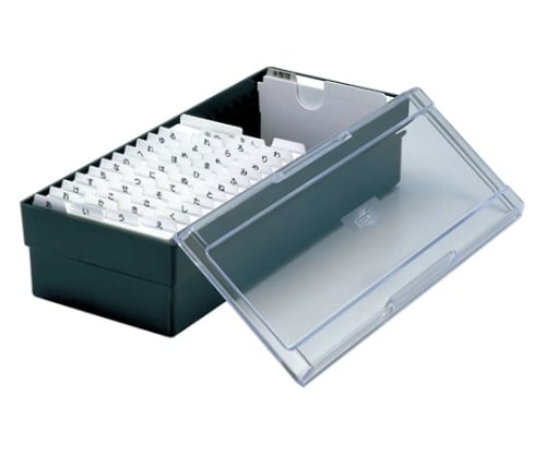 ネームカードボックス ブラック