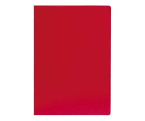 クリップファイル[ダブル]発泡美人 レッド