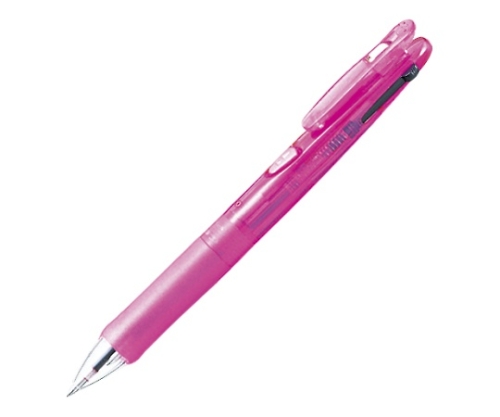 2色ボールペン クリップオンG 2C 0.7mm ピンク（インク色：黒・赤） B2A3-P