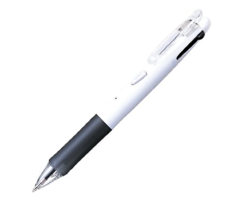2色ボールペン クリップオンG 2C 0.7mm 白（インク色：黒・赤） B2A3-W