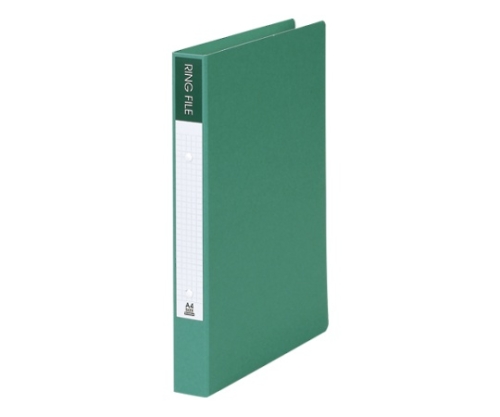 紙製リングファイル グリーン