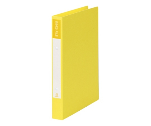 紙製リングファイル イエロー