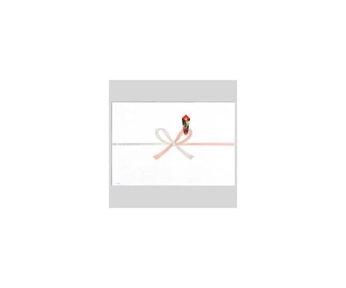 祝のし紙 蝶結び みの厚口 縦265×横394mm 1パック（100枚入）