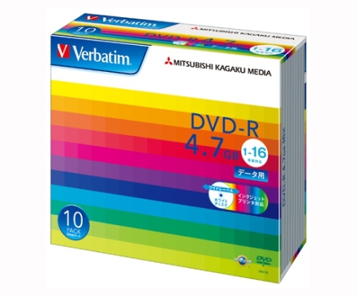 PC DATA用 DVD-R 1回記録タイプ DHR47JP10V1