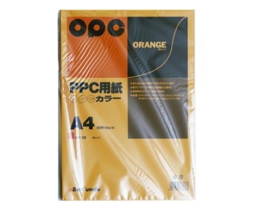 ファインカラーPPC A4 オレンジ カラー338