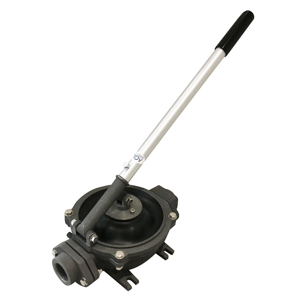 ハンドダイヤフラムポンプ　アルミ製　(Rc1”1/4ネジタイプ)