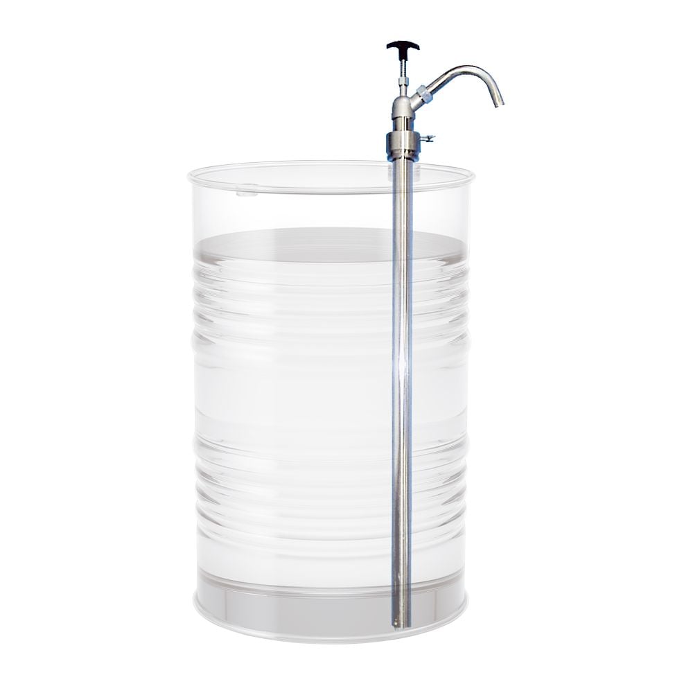 ストレートハンドピストンポンプ(高粘度溶剤用・SUS製)