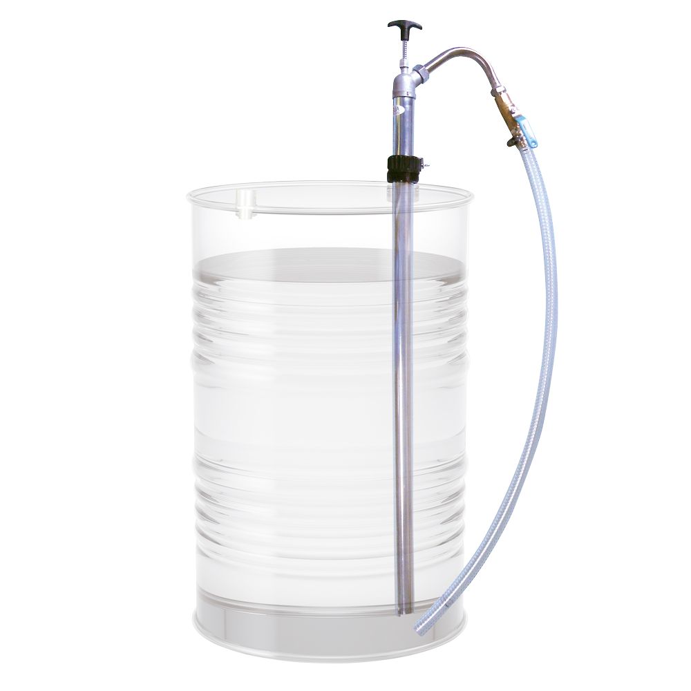 ストレートハンドピストンポンプ(高粘度オイル用・耐油ＰＶＣホース付)