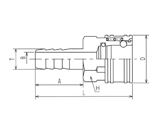 真鍮STYカプラ/ソケット STY12-SH