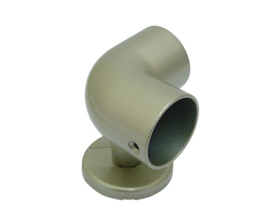 C形ブラケットコーナー32径シルバー