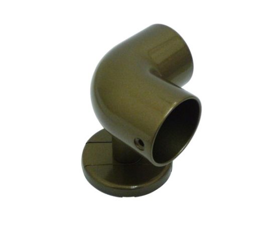 C形ブラケットコーナー32径アンバー