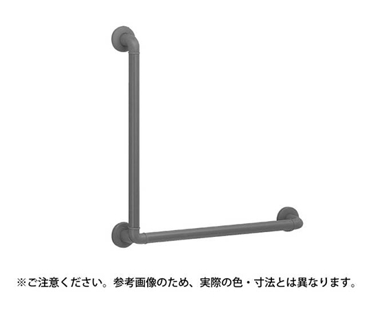 どこでも手摺L形600×600Mオーク