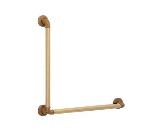 どこでも手摺L形600×600Lオーク