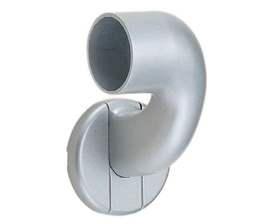 C形ブラケットL止（右）35径シルバー