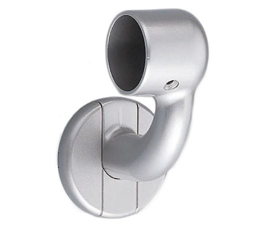 C形ブラケットL止（右）35径シルバー