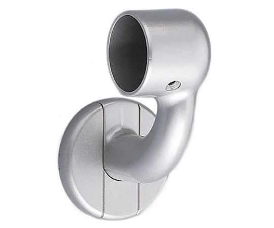 C形ブラケットL止（右）32径シルバー