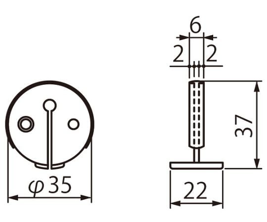カバーリング35径アンバー