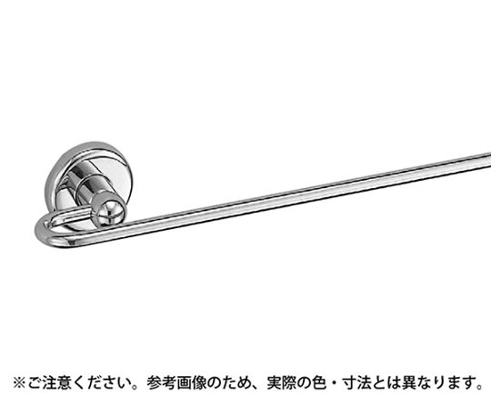 61-9505-21 プラネットタオル掛600ミリクローム BT-30 【AXEL】 アズワン