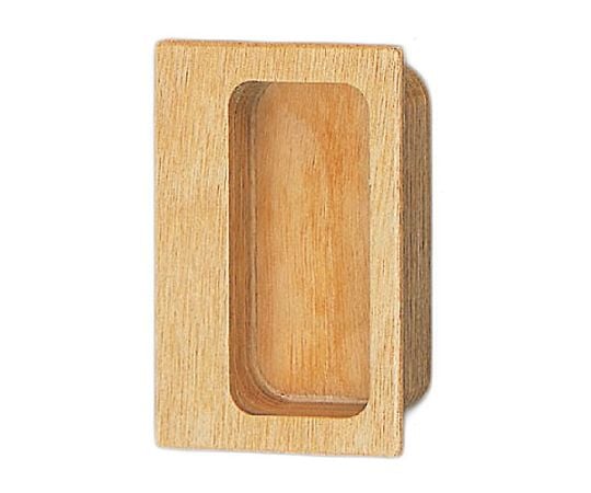 長角手掛75ミリ白木ウッド