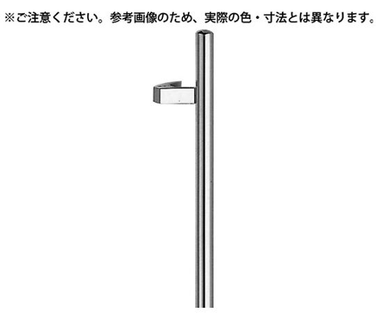 取扱を終了した商品です］L型甲丸丸棒取手 600ミリ ミガキ NO-303L 61