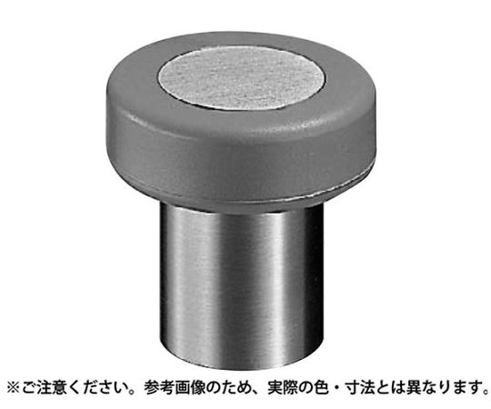 ラジアル戸当り床付(グレーゴム)45クローム