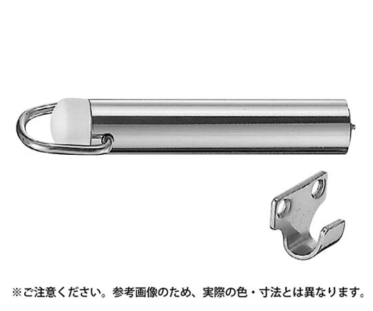 61-9543-76 アオリ止メ付キャノン戸当り90ミリ金 RB-130 【AXEL】 アズワン