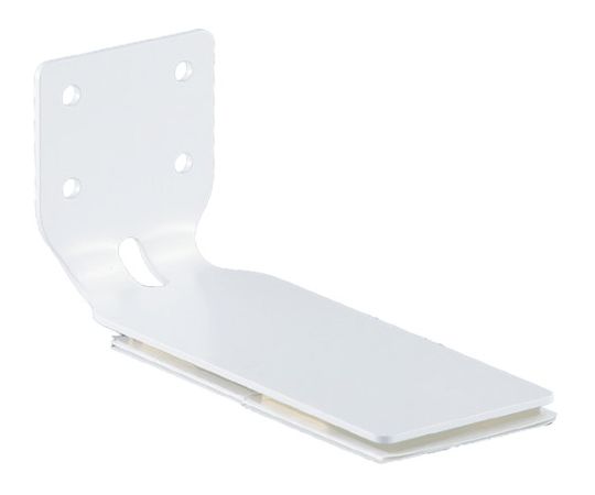 耐震金具L形40オフホワイト