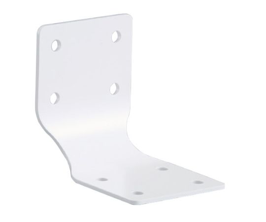 耐震金具L形45オフホワイト