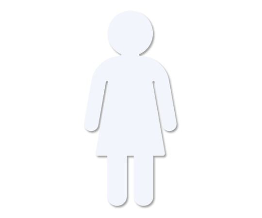 トイレマーク女白